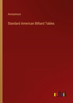 Standard American Billiard Tables