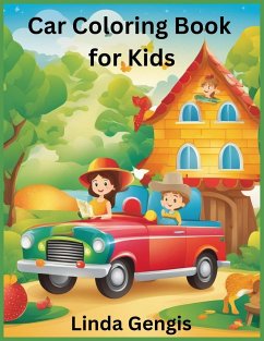 Car Coloring Book for Kids - Gengis, Linda