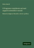 Il Progresso considerato nei suoi rapporti scientifici e sociali