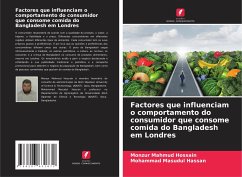 Cover Factores que influenciam o comportamento do consumidor que consome comida do Bangladesh em Londres