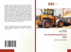 Les investissements en RDC - JOSUE, ISAAC;MUTOMBO, MARCEL;FUNKWA, FUNKWA