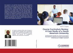 Course Curriculum Review: A Case Study of a South American University - Livingstone, Kerwin A.