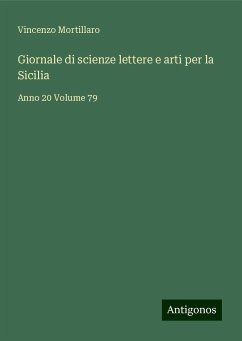 Giornale di scienze lettere e arti per la Sicilia - Mortillaro, Vincenzo