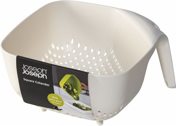 Joseph Joseph Square Colander white