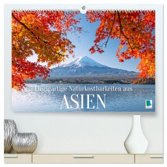 Einzigartige Naturkostbarkeiten aus Asien (hochwertiger Premium Wandkalender 2025 DIN A2 quer), Kunstdruck in Hochglanz - Calvendo