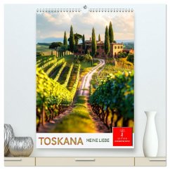 Toskana meine Liebe (hochwertiger Premium Wandkalender 2025 DIN A2 hoch), Kunstdruck in Hochglanz - Calvendo;Roder, Peter