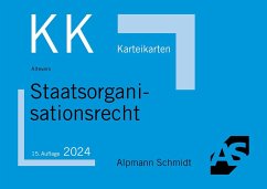 Karteikarten Staatsorganisationsrecht - Altevers, Ralf