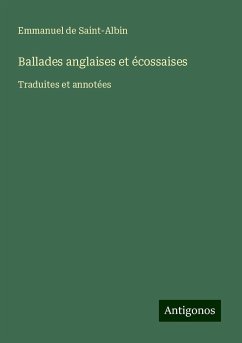 Ballades anglaises et écossaises - Saint-Albin, Emmanuel De