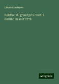 Relation du grand prix rendu à Beaune en août 1778