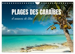 Plages des Caraïbes et nuances de bleu (Calendrier mural 2025 DIN A4 vertical), CALVENDO calendrier mensuel - Photostravellers, Photostravellers