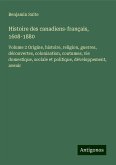 Histoire des canadiens-français, 1608-1880