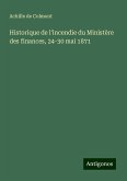 Historique de l'incendie du Ministère des finances, 24-30 mai 1871
