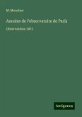 Annales de l'observatoire de Paris