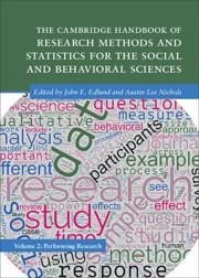 The Cambridge Handbook of Research Methods and Statistics for the Social and Behavioral Sciences: Volume 2