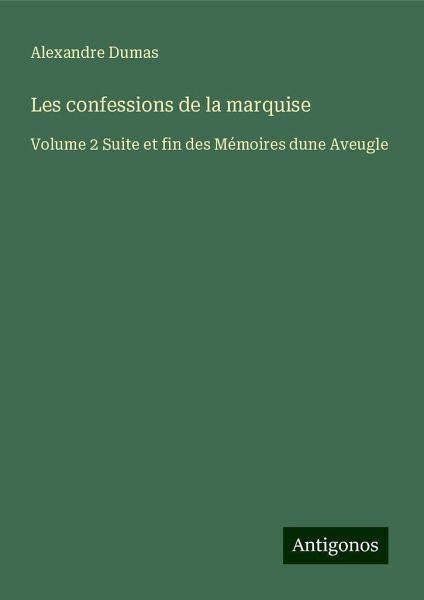 Les confessions de la marquise