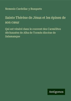 Sainte Thérèse de Jésus et les épines de son c¿ur - Cardellac y Busquets, Nemesio