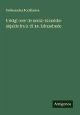 Udsigt over de norsk-islandske skjalde fra 9. til 14. århundrede