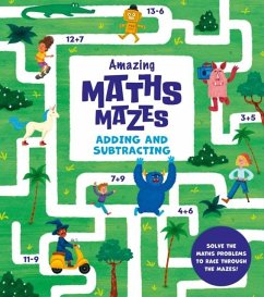 Cover Amazing Maths Mazes: Adding and Subtracting