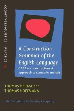 Cover A Construction Grammar of the English Language