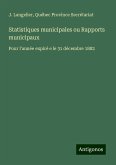 Statistiques municipales ou Rapports municipaux