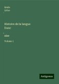 Histoire de la langue franc¿aise