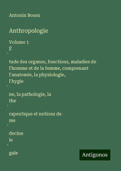 Anthropologie - Bossu, Antonin