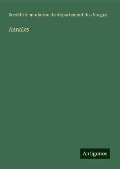 Annales - Société d'émulation du département des Vosges