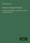 Étude sur la langue des Essais