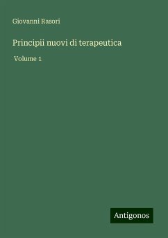 Principii nuovi di terapeutica - Rasori, Giovanni