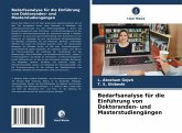 Bedarfsanalyse für die Einführung von Doktoranden- und Masterstudiengängen