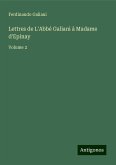 Lettres de L'Abbé Galiani à Madame d'Epinay