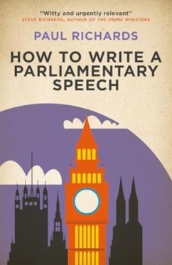 Cover How to Write a Parliamentary Speech