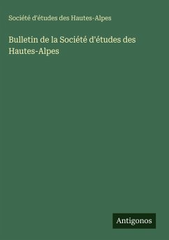 Cover Bulletin de la Société d'études des Hautes-Alpes