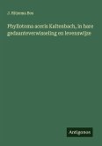 Phyllotoma aceris Kaltenbach, in hare gedaanteverwisseling en levenswijze
