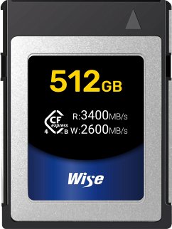 Wise CFexpress 4.0 Type B 512GB WI-CFX4-B512