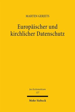 Europäischer und kirchlicher Datenschutz - Gerjets, Marten