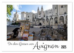 In den Gassen von Avignon (Wandkalender 2025 DIN A2 quer), CALVENDO Monatskalender