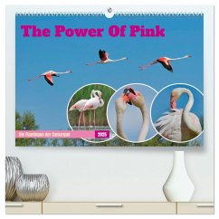 The Power Of Pink (hochwertiger Premium Wandkalender 2025 DIN A2 quer), Kunstdruck in Hochglanz