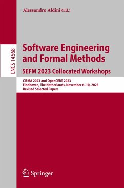 Cover Software Engineering and Formal Methods. SEFM 2023 Collocated Workshops