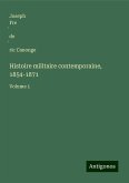 Histoire militaire contemporaine, 1854-1871