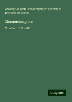 Monuments grecs - Association pour l'encouragement des études grecques en France