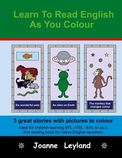 Learn To Read English As You Colour - Leyland, Joanne