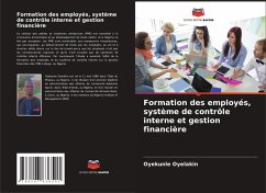 Formation des employés, système de contrôle interne et gestion financière - Oyelakin, Oyekunle