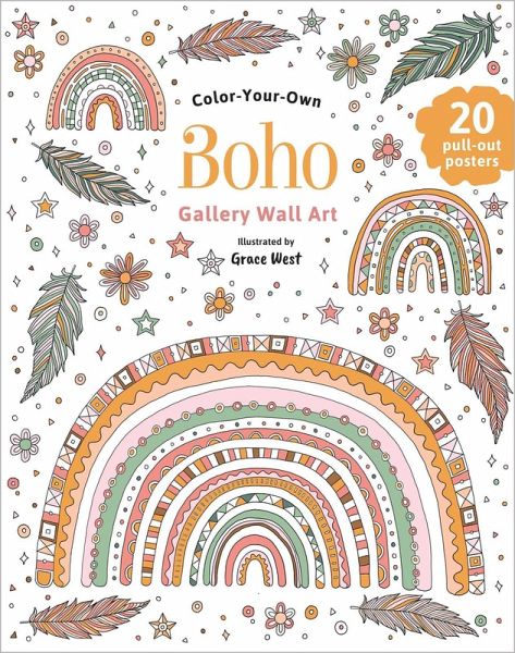 Boho: Coloring Book Boho: Coloring Book