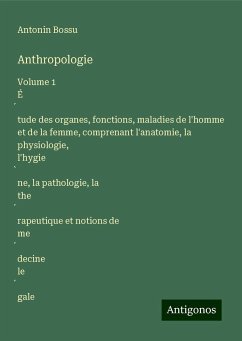 Anthropologie - Bossu, Antonin