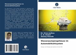 Cover Wasserpumpengehäuse im Automobilkühlsystem