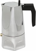 Alessi Mokka Espressomaschine MT18/3 silber Alessi Mokka Espressomaschine MT18/3 silber