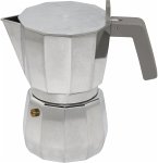 Alessi Mokka Espressomaschine DC06/6 silber