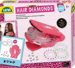 Cover LENA® 42709 - Hair Diamonds, Haar Diamanten, Bastelset ab 6 Jahren