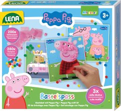 Cover LENA® 42619 - Bastelspaß Peppa Pig, Bastelset ab 3 Jahren